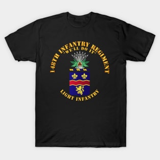 COA - 148th Infantry Regiment T-Shirt